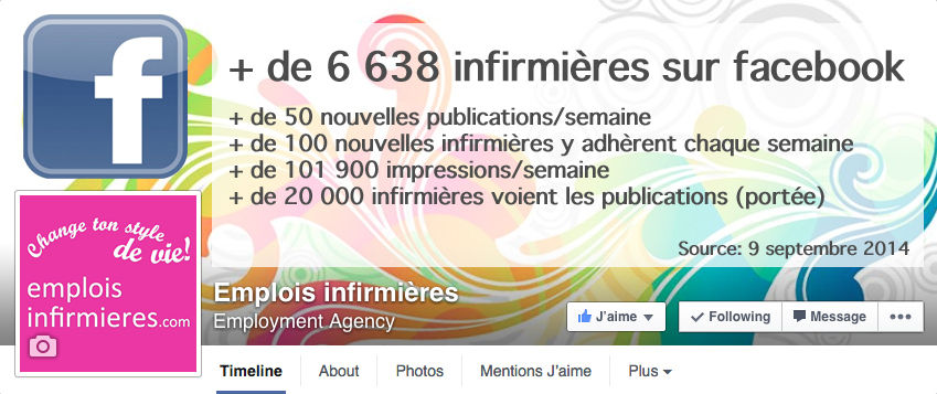 Facebook - emploisinfirmieres.com Facebook - emploisinfirmieres.com