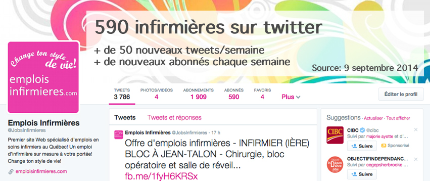 Twitter - emploisinfirmieres.com Twitter - emploisinfirmieres.com